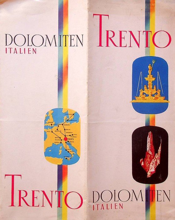 Dolomiten, Italien, Trento (Deutsch).