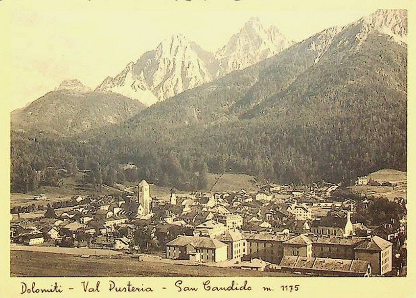 Dolomiti Val Pusteria San. Candido m. 1175.