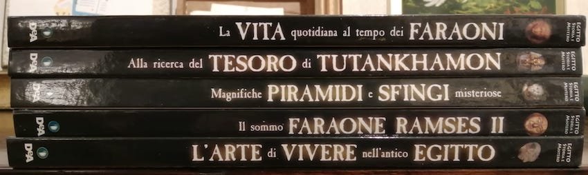 Egitto: storia e mistero: 5 volumi: Alla ricerca del tesoro …