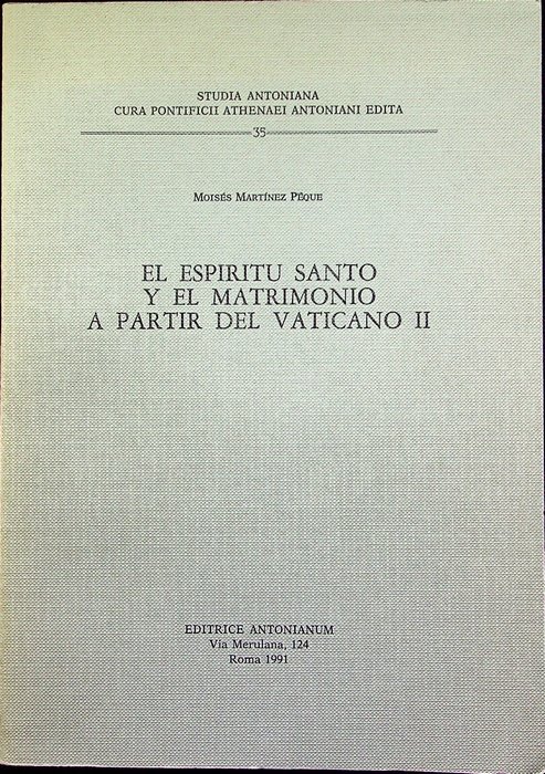 El Espiritu Santo y el matrimonio a partir del Vaticano …