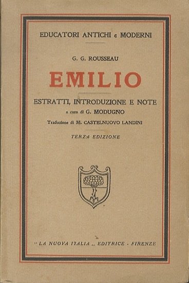 Emilio: estratti, introduzione e note.