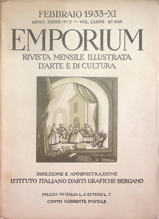 Emporium: rivista mensile illustrata d'arte e di cultura: A. XXXIX …
