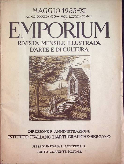 Emporium: rivista mensile illustrata d'arte e di cultura: A. XXXIX …