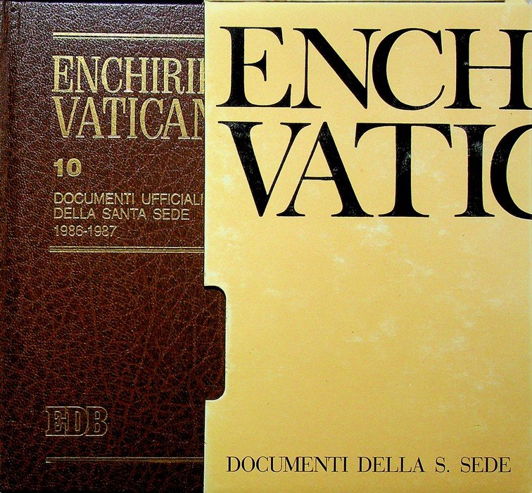 Enchiridion Vaticanum: 10: Documenti ufficiali della Santa Sede: 1986-1987.