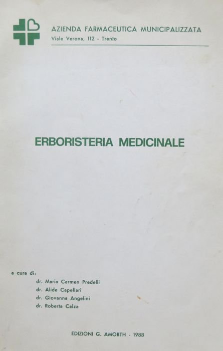 Erboristeria medicinale.