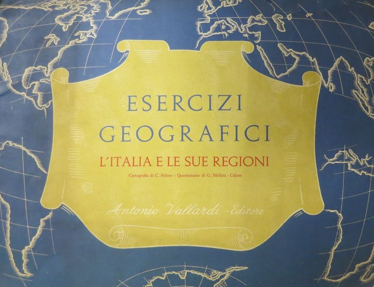 Esercizi geografici: l'Italia e le sue regioni.