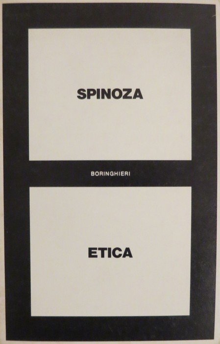 bento de spinoza etica boringhieri