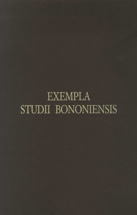 Exempla Studii Bononiensis.