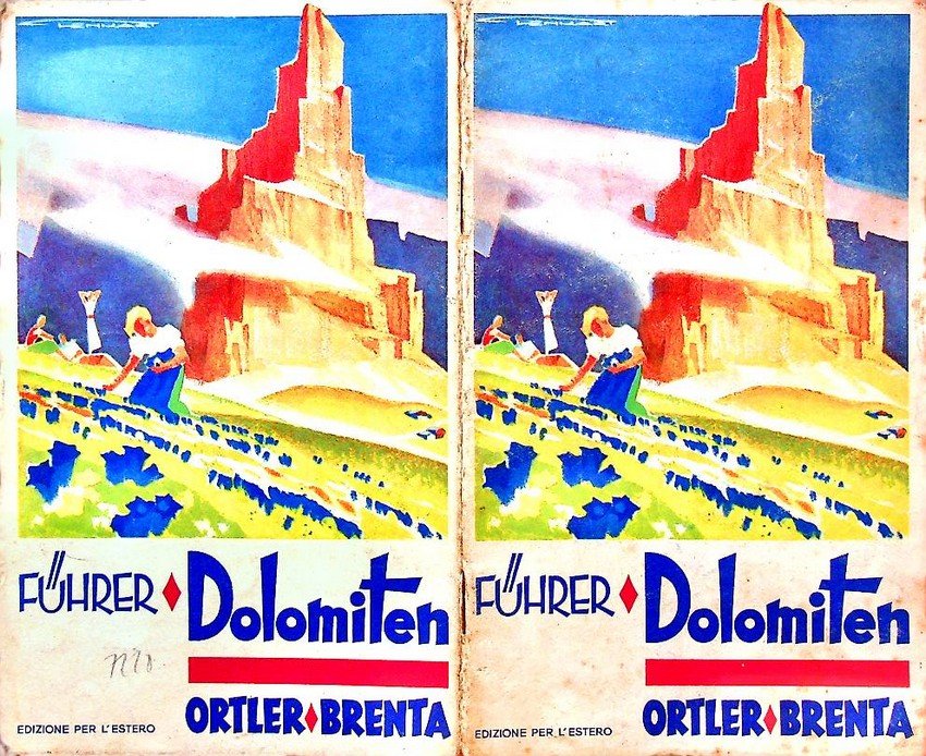 FÃ¼hrer Dolomiten, Ortler - Brenta (deutsche Sprache)
