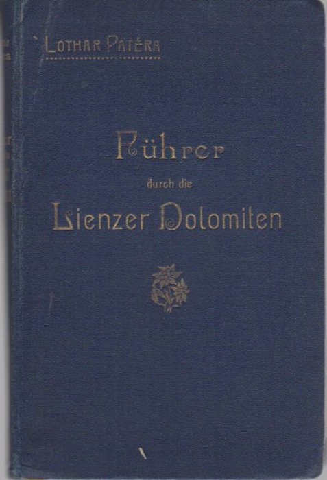 FÃ¼hrer durch die Lienzer Dolomiten.