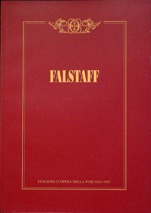 Falstaff: commedia lirica in tre atti.