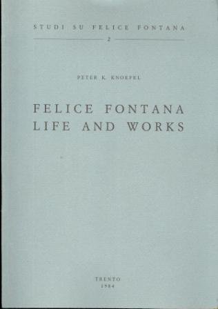 Felice Fontana life and works. | Immagine principale