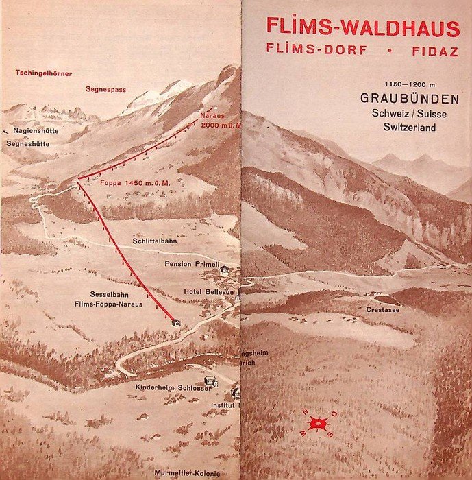 Flims - Waldhaus, Flims - dorf, Fidaz, 1150 - 1200 …