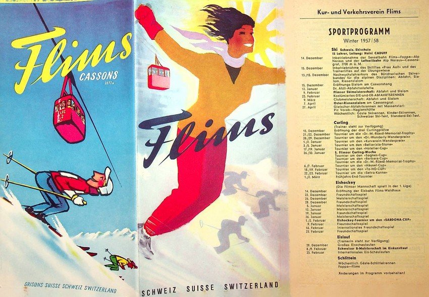 Flims, Schweiz - Suisse - Switzerland (FranÃ§ais).