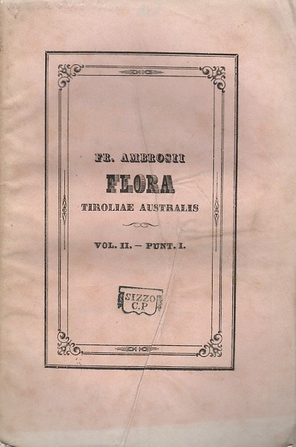 Flora del Tirolo meridionale, ossia, descrizione delle specie fanerogame che … | Immagine principale