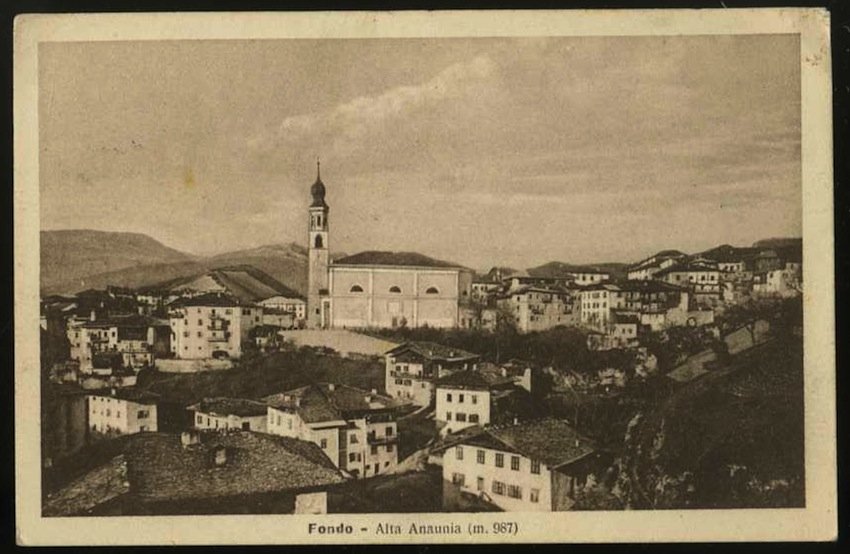 Fondo. Alta Anaunia (m. 987).
