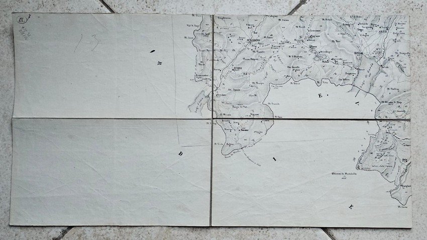 Geognostische Karte Tirols aufgenommen und heausgegeben auf Kosten des geognostisch-montanistischen …