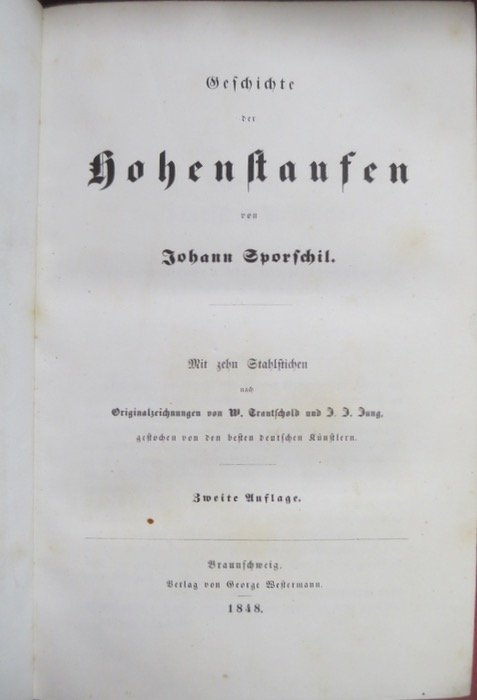 Geschichte der Hohenstaufen.