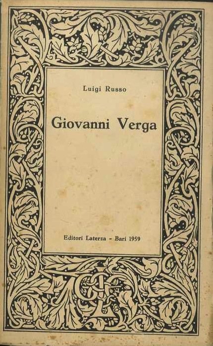 Giovanni Verga.