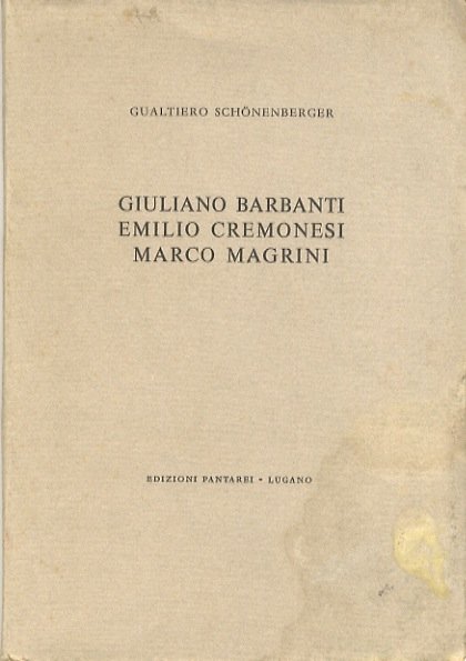 Giuliano Barbanti, Emilio Cremonesi, Marco Magrini.