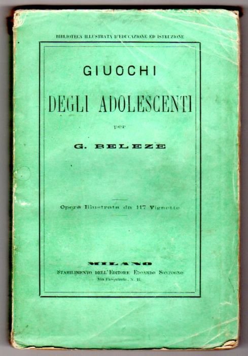 Giuochi degli adolescenti.
