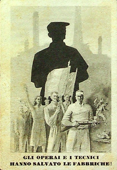 Gli operai e i tecnici hanno salvato le fabbriche.