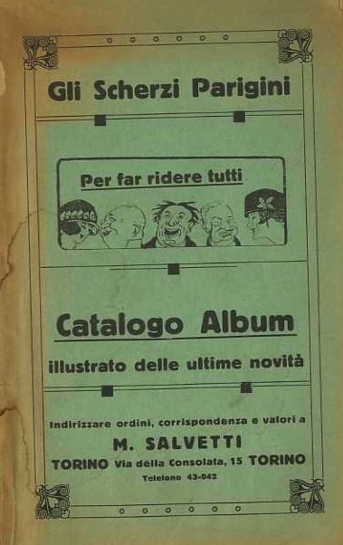 Gli scherzi parigini: per far ridere tutti: M. Salvetti: catalogo …