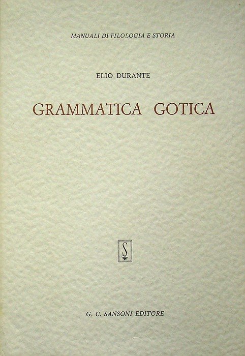 Grammatica gotica.
