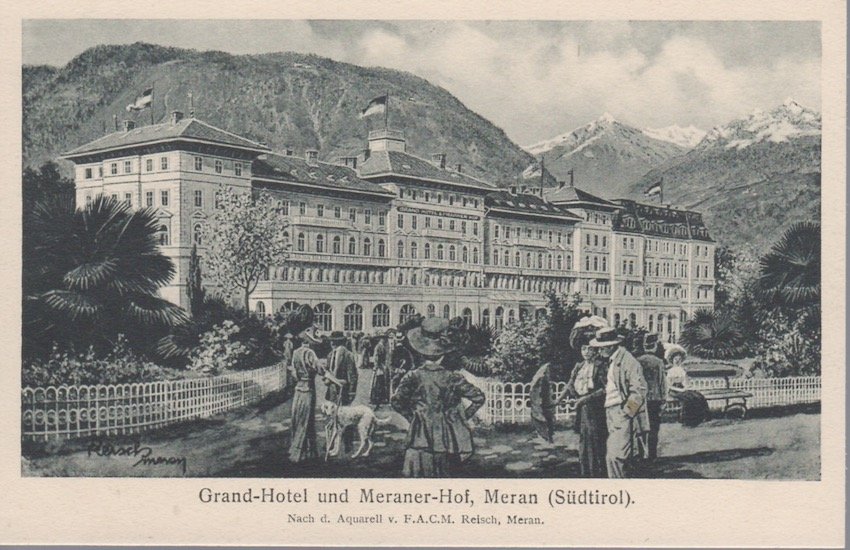 Grand-Hotel und Meraner-Hof, Meran (Südtirol).