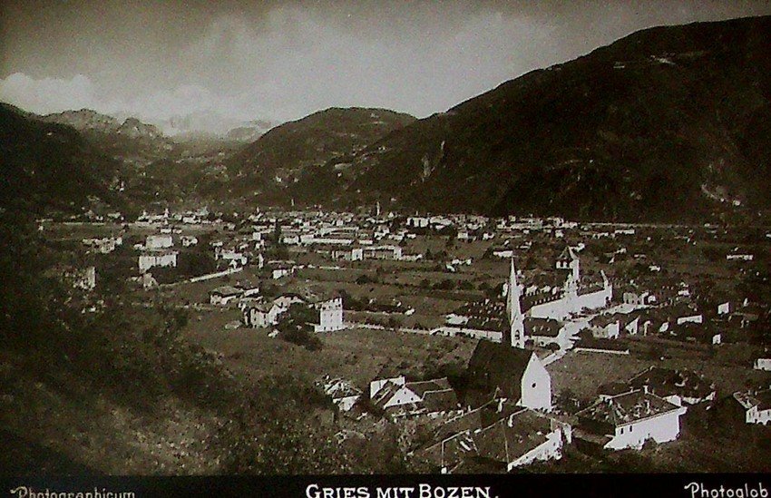 Gries mit Bozen.