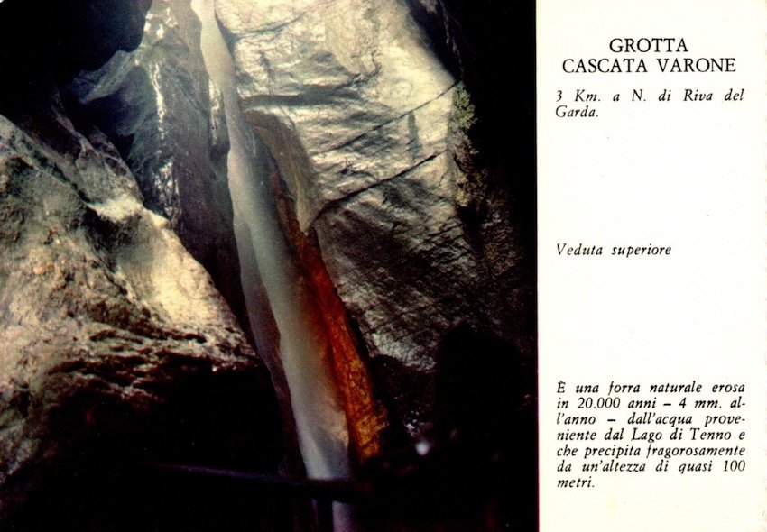 Grotta cascata Varone, 3 km a N. di Riva del …