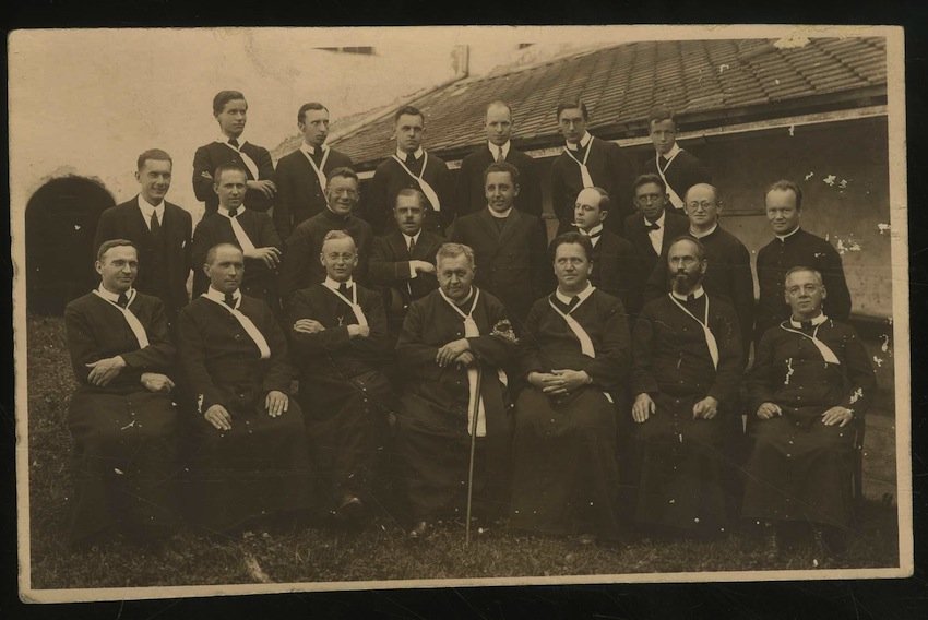 Gruppo di Seminaristi. Bressanone.