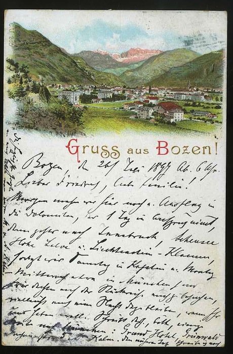 Gruss aus Bozen!