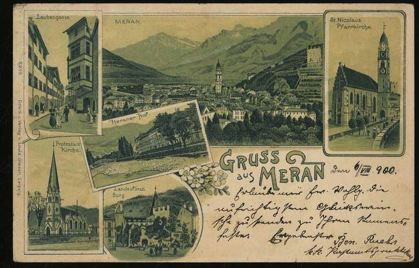 Gruss aus Meran.