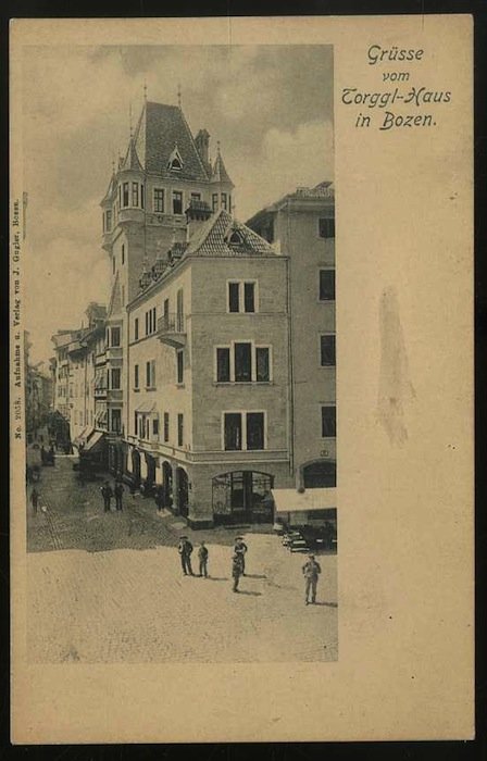 Grüsse vom Torggl-Haus in Bozen.