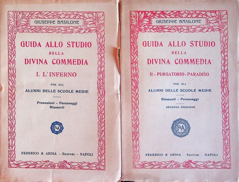 Guida allo studio della Divina Commedia.