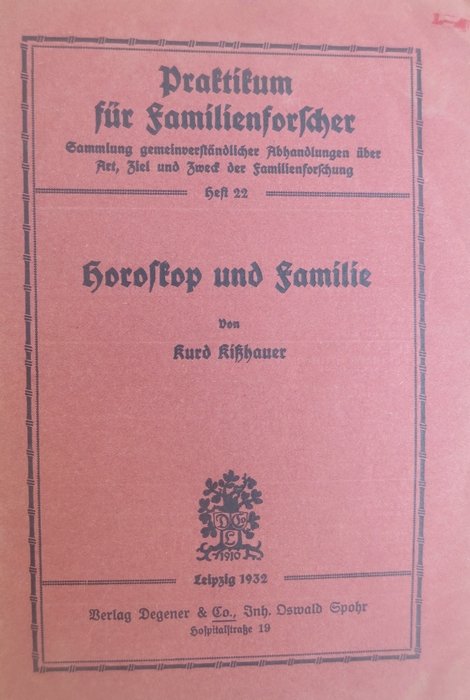 Horoskop und Familie.
