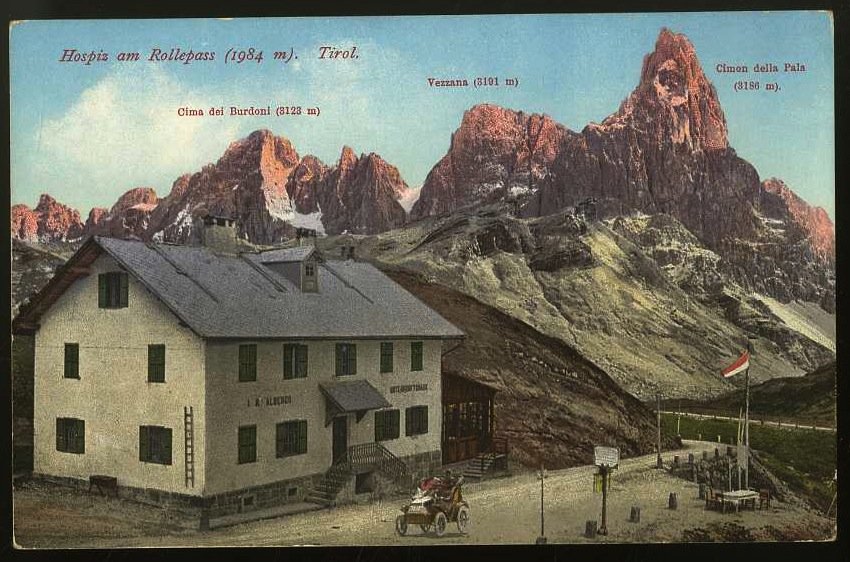 Hospiz am Rollepass (1984 m.) Tirol.