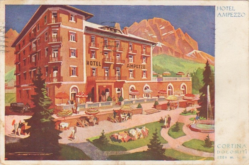 Hotel Ampezzo: Cortina-Dolomiti: 1224 m.s.m.