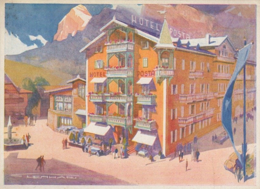 Hotel de la Poste - Cortina d'Ampezzo.