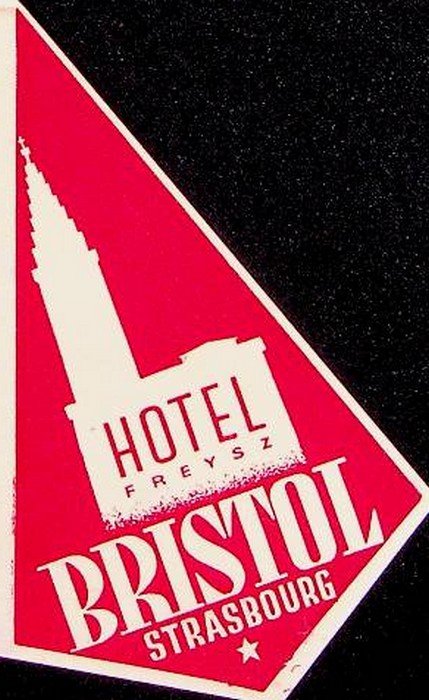 Hotel Freysz Bristol, Strasbourg.