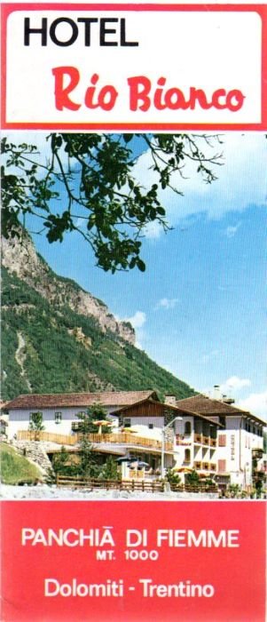 Hotel Rio Bianco: Panchià di Fiemme mt. 1000: Dolomiti - …
