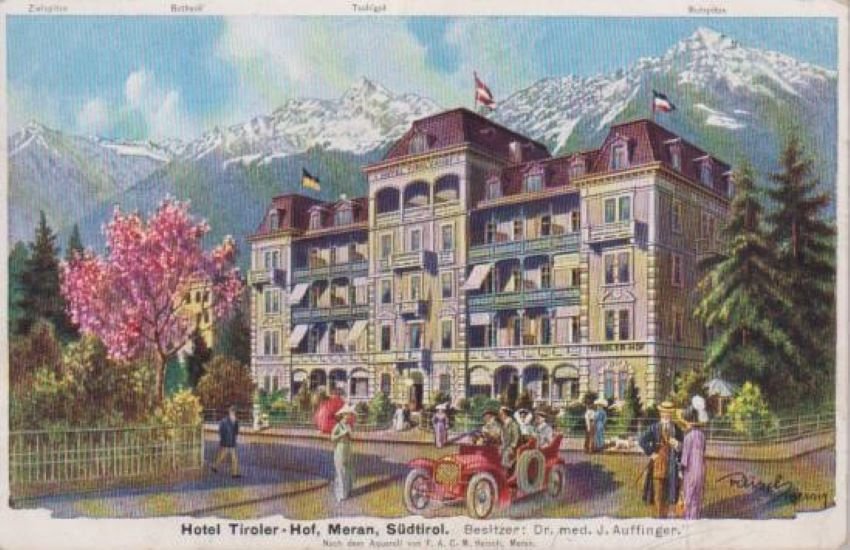 Hotel Tiroler - Hof, Meran Sudtirol.