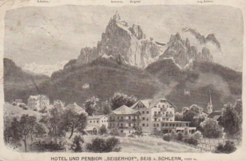 Hotel und Pension Seiserhof, Seis a. Schlern.