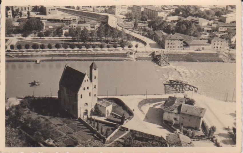 IÂ° bombardamento di Trento del 2/9/1943 - Ponte S. Lorenzo.