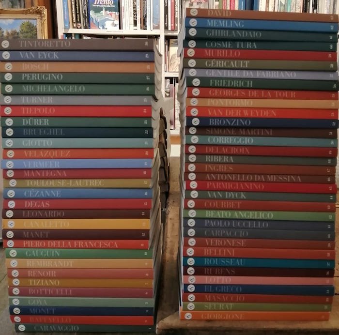 I classici dell'arte: 62 volumi.