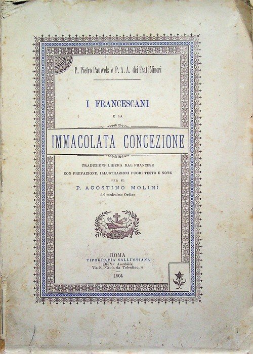 I francescani e la Immacolata Concezione.