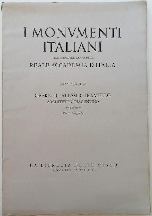 I monumenti italiani: rilievi raccolti a cura della Reale Accademia …