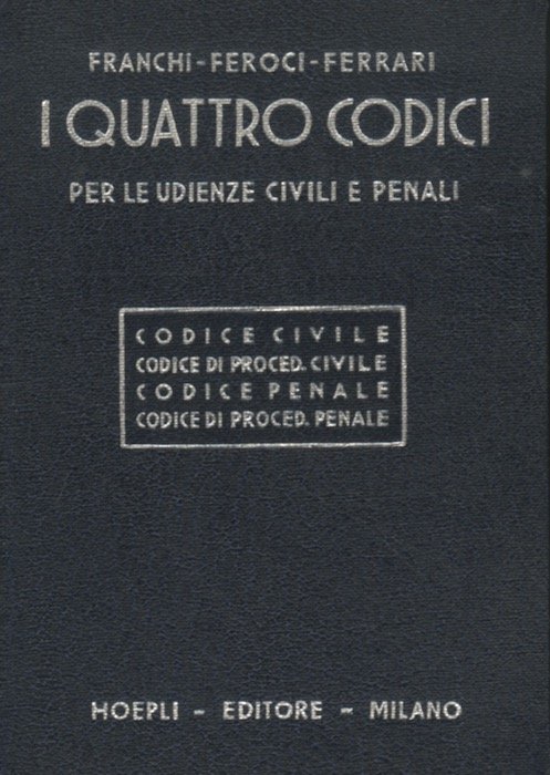 I quattro codici per le udienze civili e penali: codice …