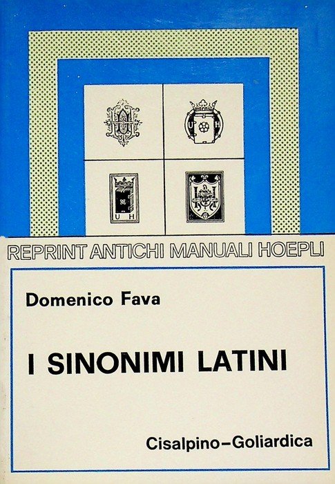 I sinonimi latini. | Immagine principale